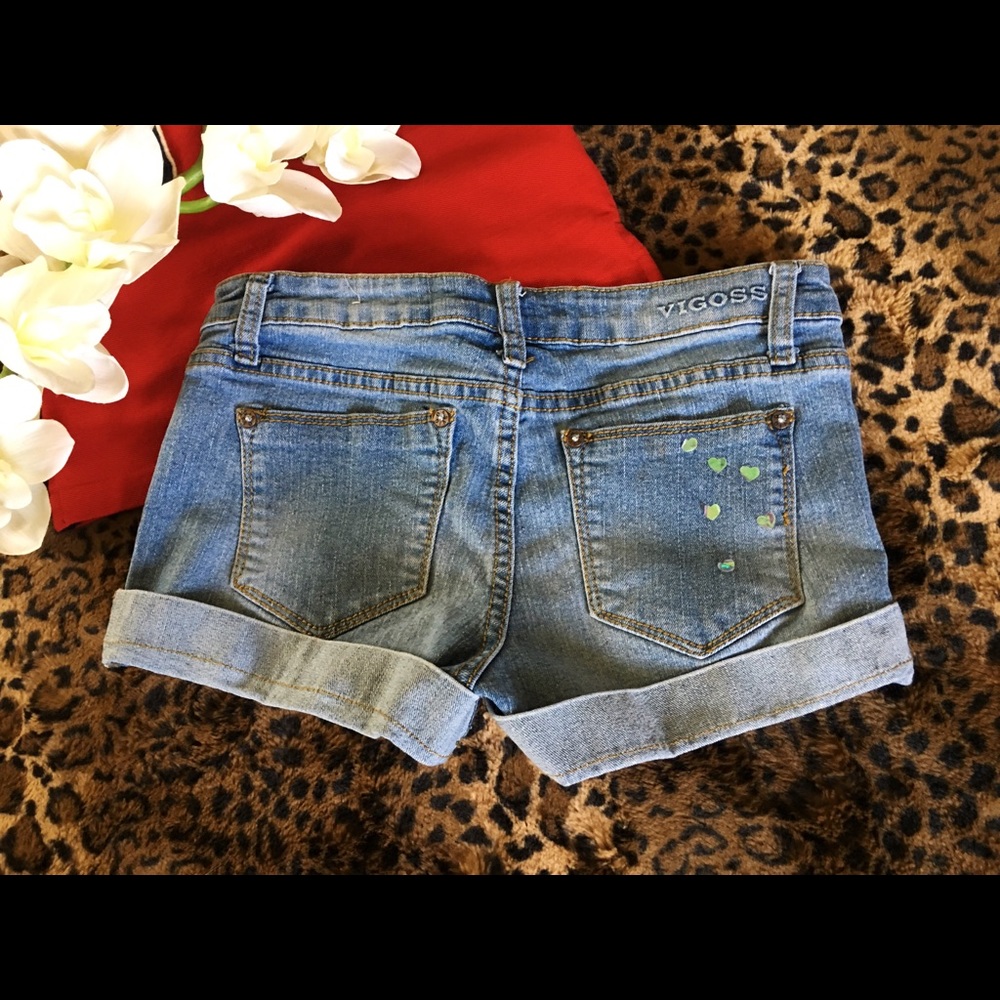 VIGOSS Denim Shorts - Picture 2 of 3